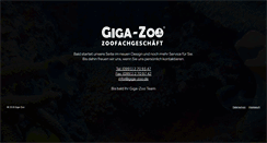 Desktop Screenshot of giga-zoo.de