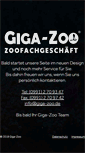 Mobile Screenshot of giga-zoo.de